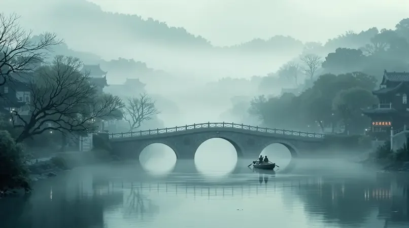 水乡晨雾 - 97视频精选影像封面